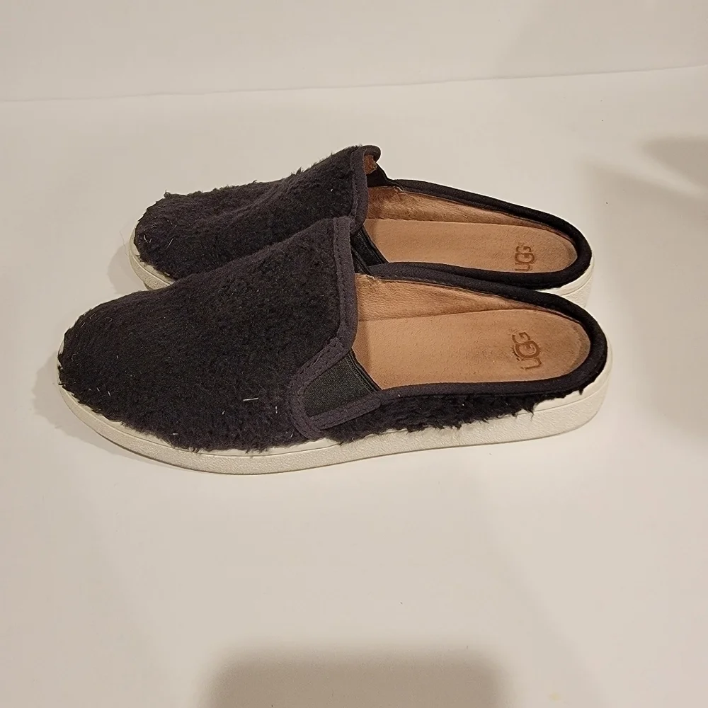 UGG Luci furry slip on sneakers